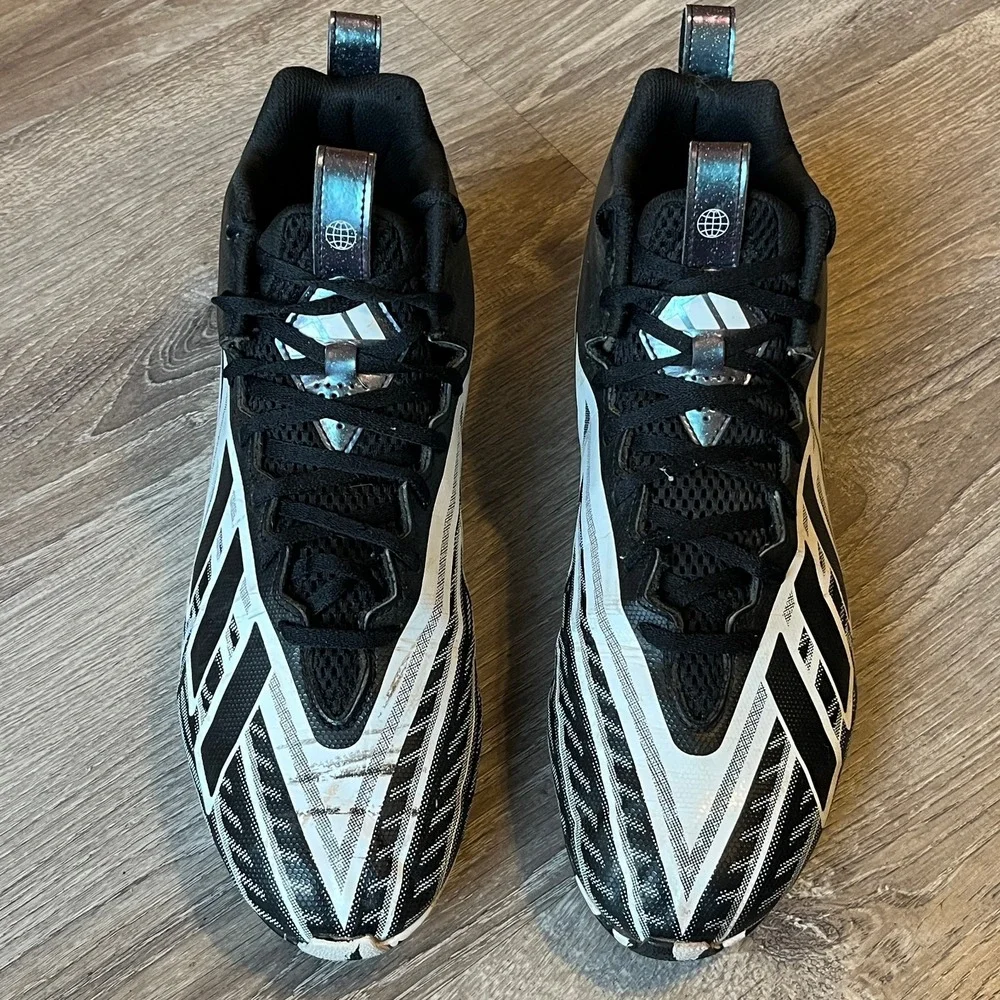 Adidas Freak Spark 23‎ Football Cleats Black White Mid Mens 11 UK 10.5 EU 45 1/3